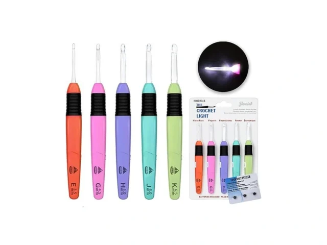 Yarniss Light Up Crochet Hook With Battery… Code
