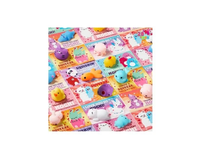 Joyin 28 Packs Valentines Day Mochi Squishy Toy… Coupon