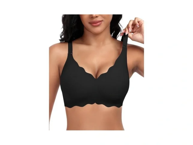Documo Bras For Women Scalloped No Underwire… Code