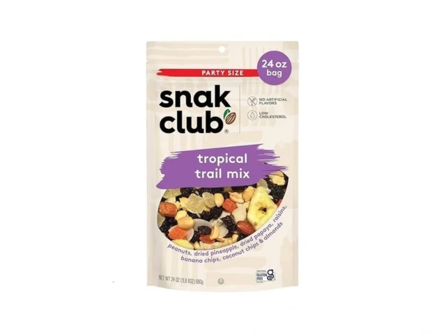 Snak Club Tropical Trail Mix With Peanuts Dried… Coupon
