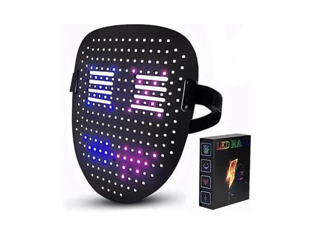 Funle Led Light Up Mask With Gesture Control 50… Coupon