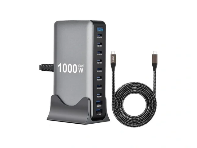 1000w 10-port Gan 4 Desktop Charging Station With… Code