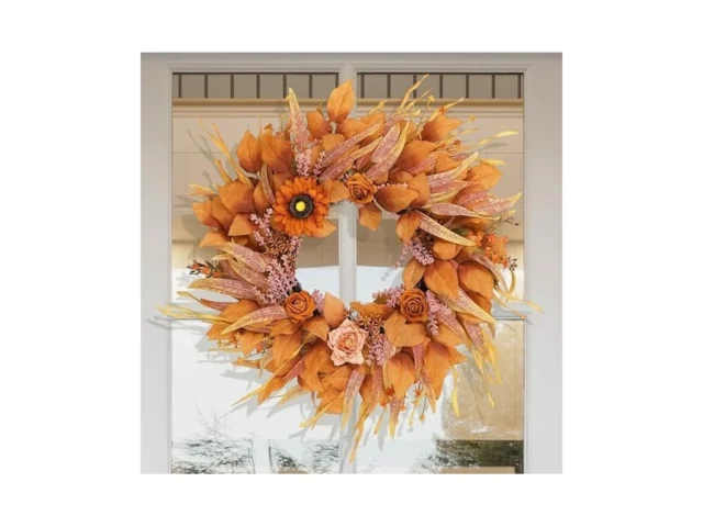 Fall Wreaths For Front Door 26 Inch Front Door… Code