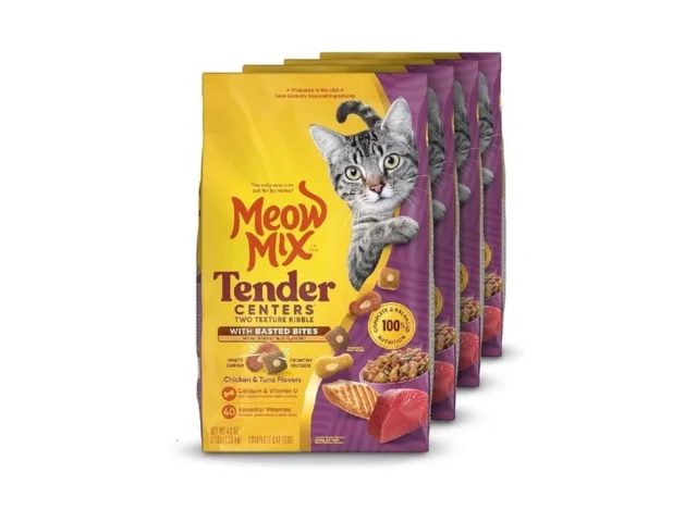 Meow Mix Tender Centers Basted Bites Dry Cat Food… Coupon