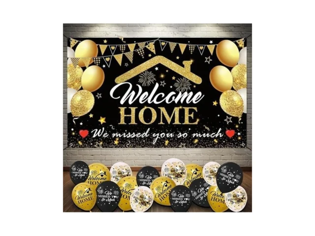 Welcome Home Decorations Kit – 5 9×3 6ft Welcome… Code
