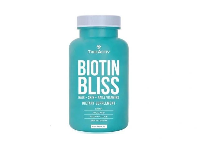 Biotin Bliss Skin Hair Nails Vitamins Saw Palmetto… Code