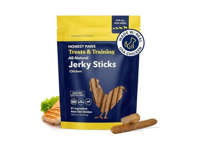 Honest Paws Dog Jerky Treats – All-natural Jerky… Code