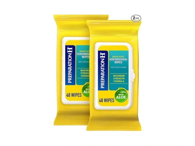 Preparation H Hemorrhoid Flushable Wipes With Witch…
