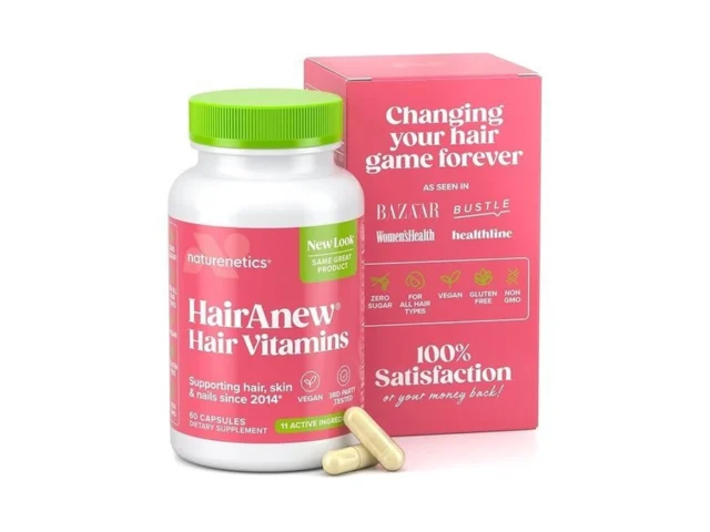 Naturenetics Hairanew Hair Growth Vitamins For… Coupon