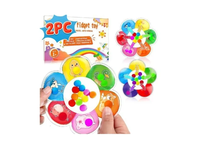 2pc Color Sorting Sensory Toys For Toddler Girls… Code