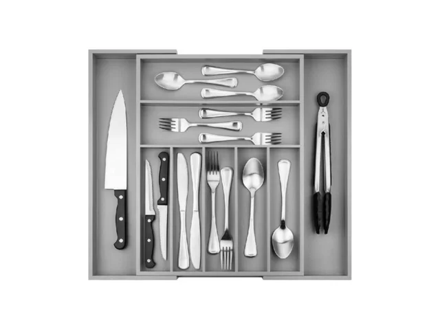 Purawood Bamboo Drawer Organizer – Expandable… Coupon