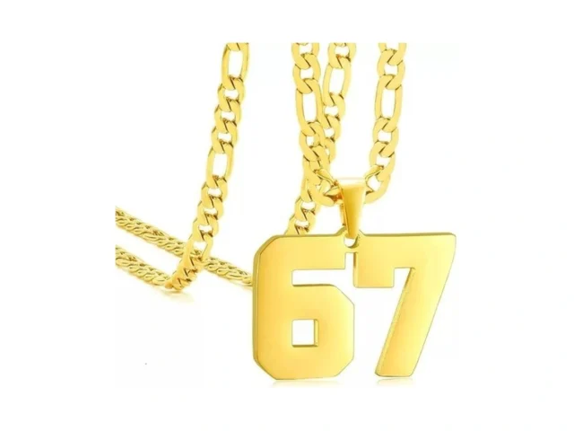 Lulumonia 67 Chain 67 Necklace Steel Necklaces For… Code