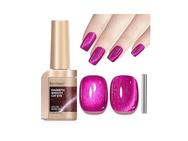 Bevimee Cat Eye Gel Nail Polish Pink Magnetic… Code