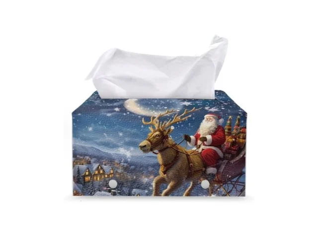 Fonplted Christmas Santa Claus Print Pretty Tissue… Coupon
