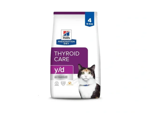 Hill S Prescription Diet Y D Thyroid Care Dry Cat… Coupon