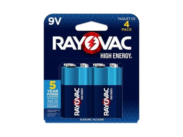Rayovac High Energy 9v Batteries 4 Pack Alkaline 9… Coupon