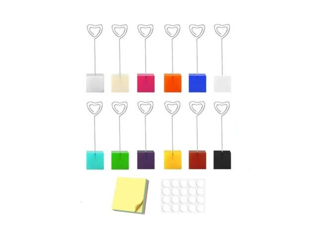 Ezakka 12 Pcs Christmas Place Card Holders Photo… Code