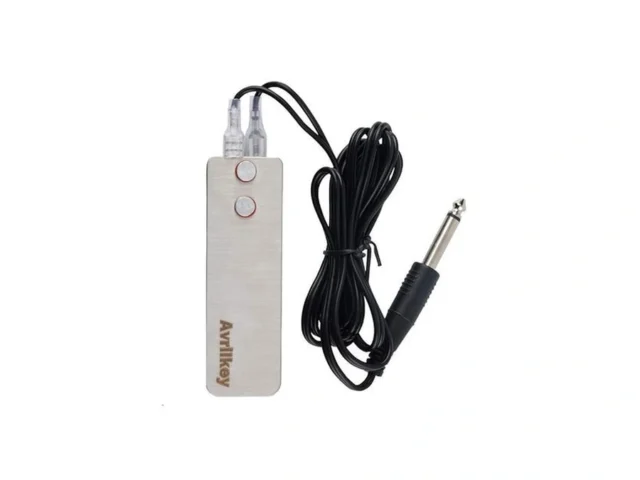 Avrilkey Tattoo Foot Pedal Switch Long Clip Cord… Code