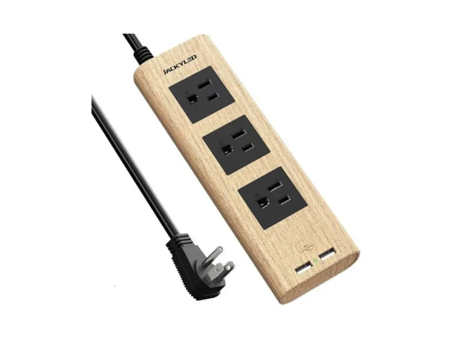 Power Strip 10ft Jackyled Surge Protector With 3… Code