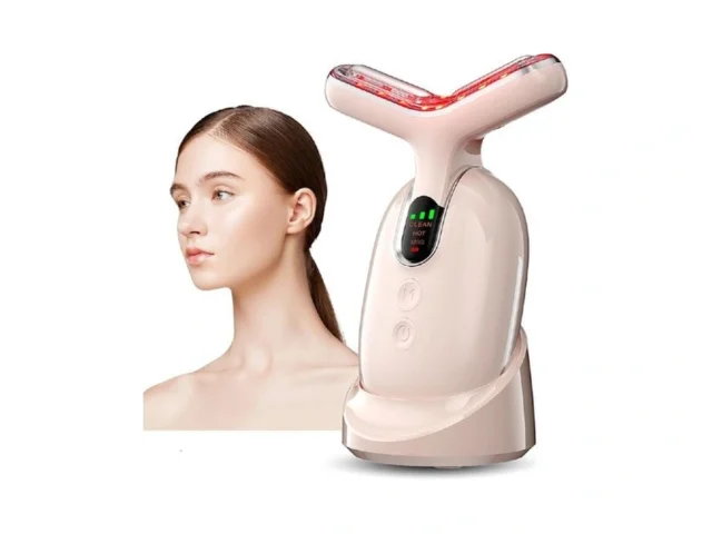 Mosnami 3 Massage Modes Face Neck Massager 3 Color… Code