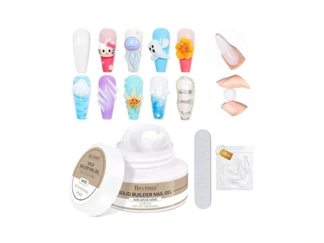 Bevimee Solid Builder Gel For Nails White 3d Nail… Code