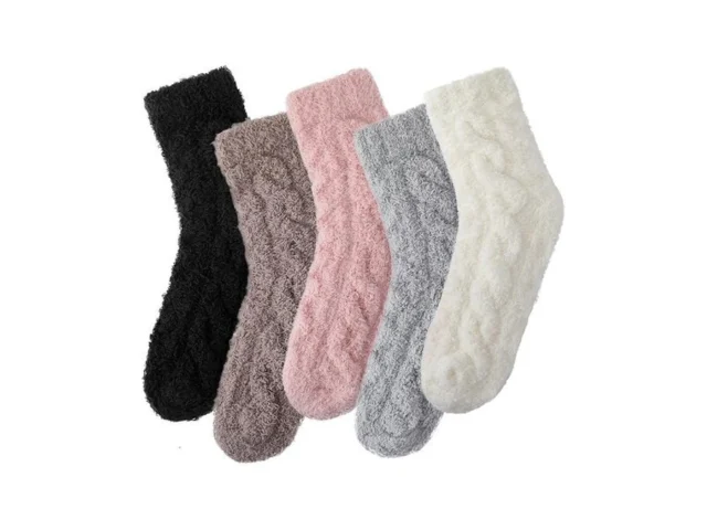 Clothirily Fuzzy Socks For Women – 5 Pairs Cozy… Code