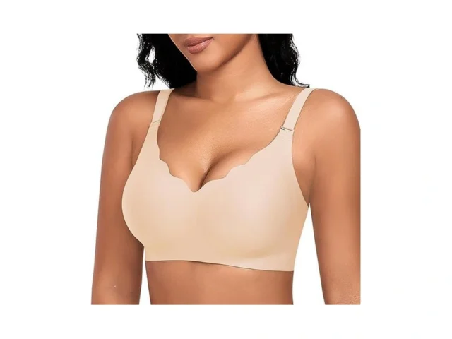 Documo Wireless Bras For Women No Underwire Wavy… Code