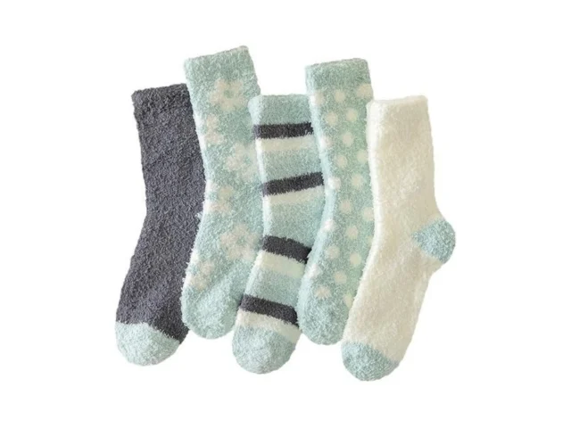 Clothirily Fuzzy Socks For Women – 5 Pairs Fluffy… Code