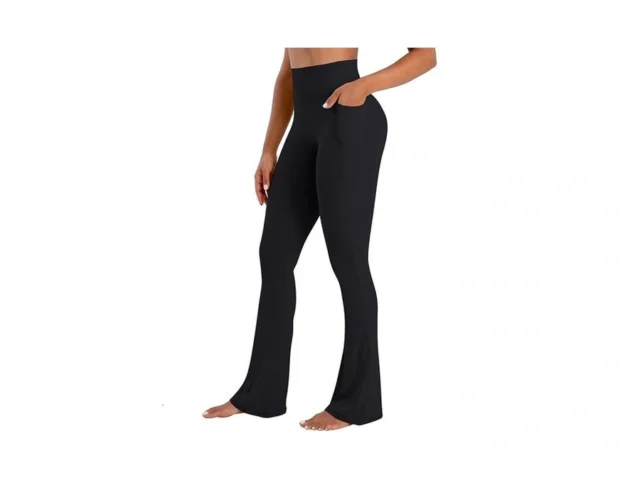 Sunzel No Front Seam Flare Leggings For Women With… Code