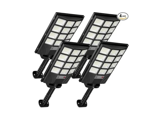 4-pack Solar Street Lights 20000lm Outdoor Flood… Code