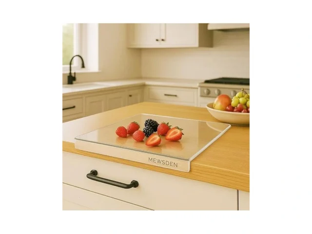 Acrylic Cutting Board With Counter Lip Clear… Code