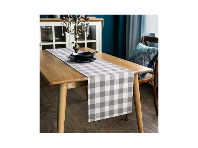 Long Way 100 Cotton Dining Table Runner-13 By 72… Code