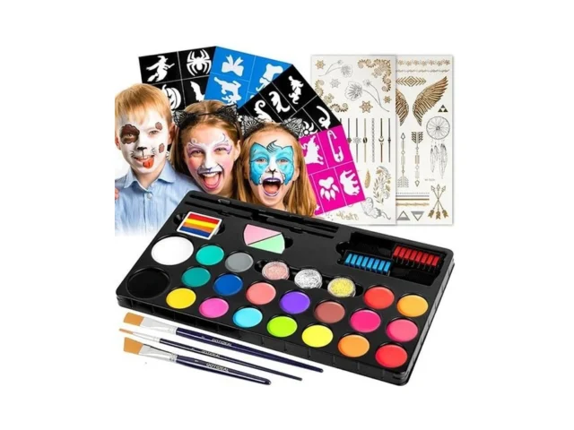 Gotideal Face Painting Kit For Kids-20 Colors Water… Code