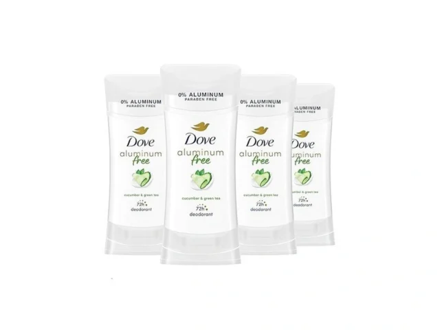 Dove Aluminum Free Deodorant For Women 4 Count… Coupon