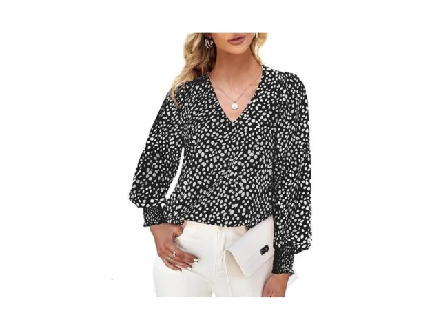 Teurkia Women S V Neck Tops Long Sleeve Floral… Code