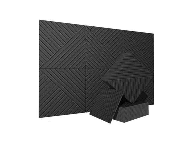 6-pack 3d Wall Panels Sound Proof Foam For Walls… Code