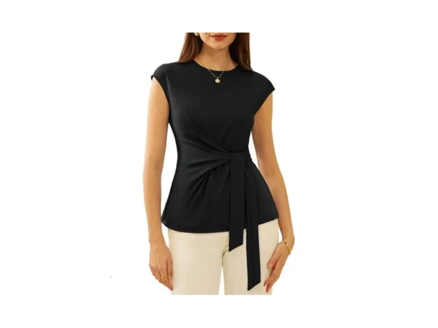 Casual Shirts For Women Cute Cap Sleeve Tank Tops… Code