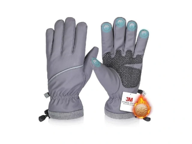 Rsebly Winter Gloves Waterproof Windproof For Mens… Code