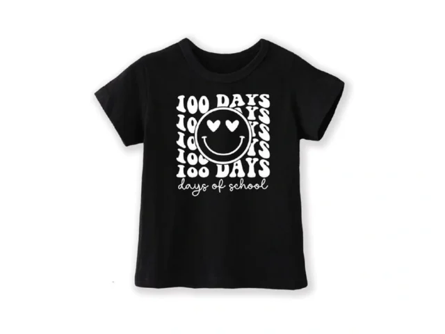 Toddler 100 Day Of School Shirt For Boys Kid Grils… Code