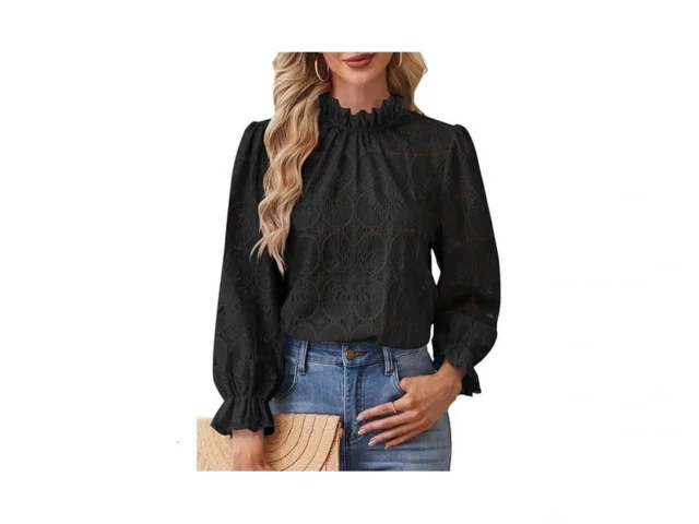 Sofia S Choice Lace Long Sleeve Blouse For Women… Code