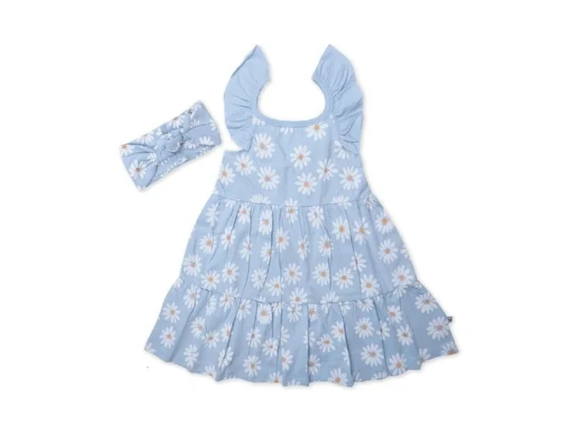 Honestbaby 2-piece Outfit Dress Headband Set For… Coupon