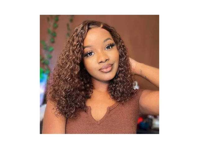 14 Inch Chocolate Brown Lace Front Wig Human Hair… Coupon