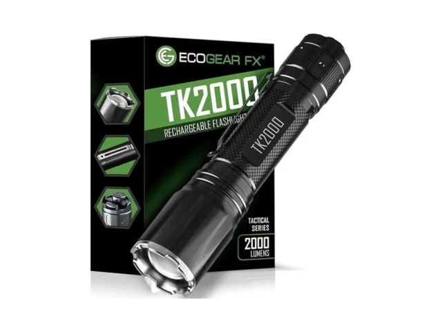 Ecogear Fx Tk2000 Tactical Flashlight Kit – Usb… Code