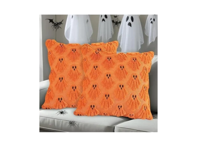 Halloween Ghost Pillow Covers For Bed 17 7×17 7… Code