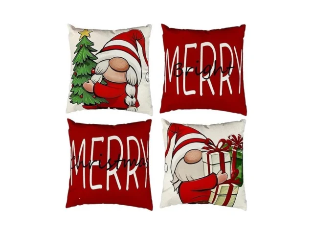 Kaiwern Christmas Decorations Pillow Covers 18×18… Code