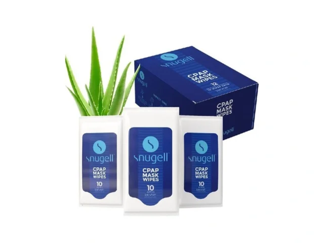 Snugell Unscented Travel Cpap Mask Wipes 12 Packs… Coupon