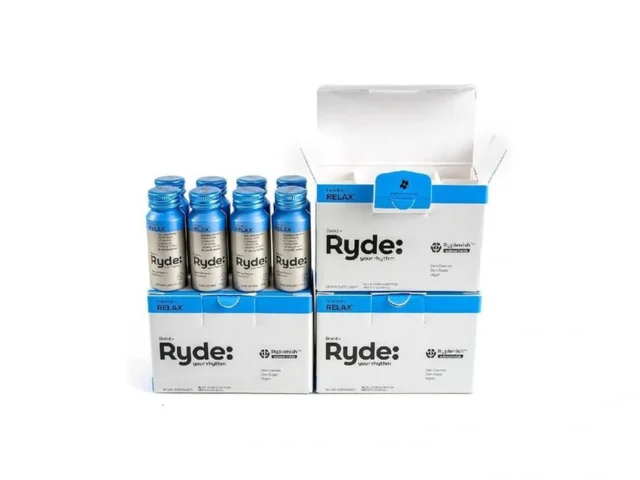 Ryde Relax Shot Raspberry Flavor Lemon Balm… Coupon