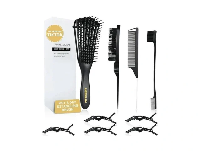 Ureelin Hair Brush Set For 3a 4c Wig Thick Wavy… Code