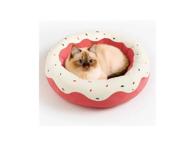 Moymo Cute Cat Beds Kitten Beds Soft Small Dog Beds… Code