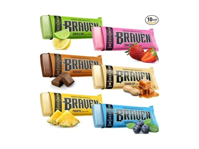 Braven Bar Variety Pack Energy Bars 1 59 Oz Pack Of…